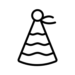 Party Hat,hat,celebration,christmas,fun icon
