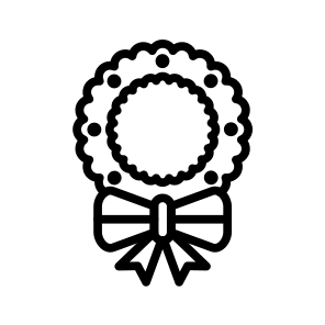 Wreath,christmas,christmas Wreath,decoration,merry Christmas icon