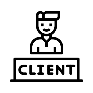 Clients, Customers, Consumer, Clientele, Base, List icon