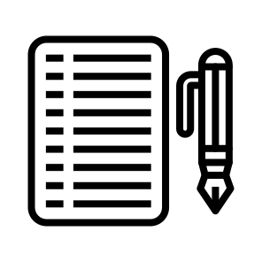 Copywriting, Writing, Content, Script, Text, Copy icon