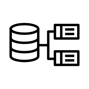 Data Modeling, Data, Database, Modeling, Structure, Representation icon