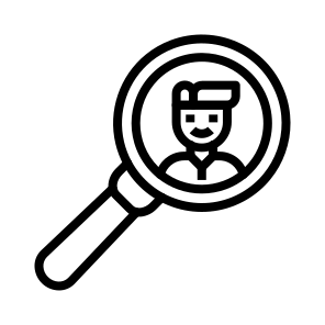 Prospecting, Lead, Sales, Customer, Discovery, Hunt icon