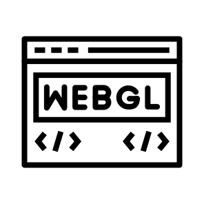 Web Gl, Web, Graphics, D, Animation, Visuals icon