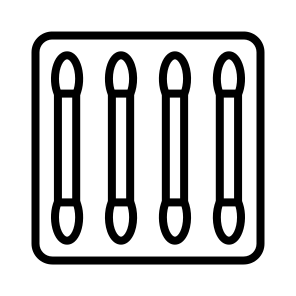 Cotton Buds ,cotton Bud ,grooming ,beauty ,buds icon