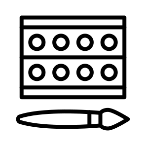 Makeup Palette ,makeup ,beauty Salon ,cosmetic ,make Up icon