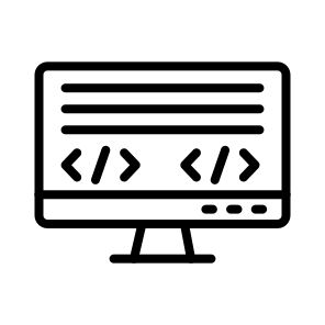 Coding Language,monitor,computer,screen,programming icon