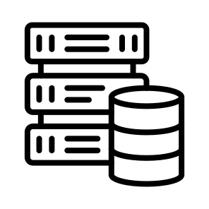 Database,server,storage,technology,servers icon