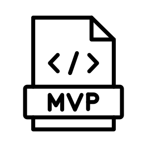 Mvp,ui,file,document,mvp File Format icon