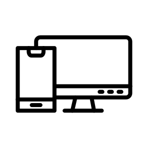 Responsive,device,electronics,smartphone,monitor icon