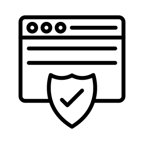 Security,browser,secure,protection,shield icon