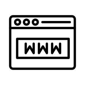 Www,internet,browser,seo And Web,multimedia icon