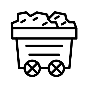 Mine,coal,mining Cart,mining,industry icon