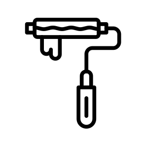 Paint Roller,roller,construction And Tools,industry,painter icon