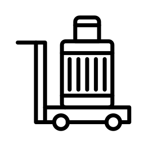 Airport Cart,luggage Cart,trolley,airport,travel icon