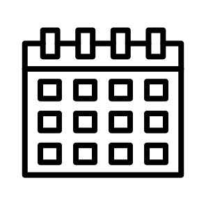 Calendar,day,daily Calendar,time And Date,wall Calendar icon