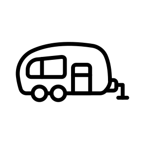 Caravan,transportation,camping,summer,transport icon