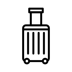 Luggage,travel,suitcase,baggage,travelling icon
