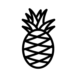 Pineapple,fruit,summer,healthy Food,food icon