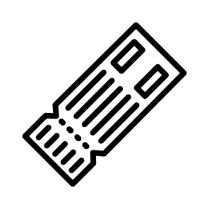 Plane Ticket,pass,travel,ticket,summer icon