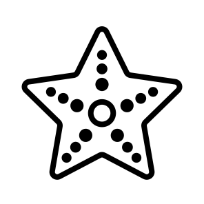 Starfish,sea,fish,ocean,star icon