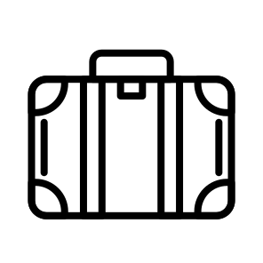 Suitcase,portfolio,briefcase,bag,business icon