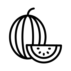 Watermelon,fruit,healthy Food,summer,organic icon