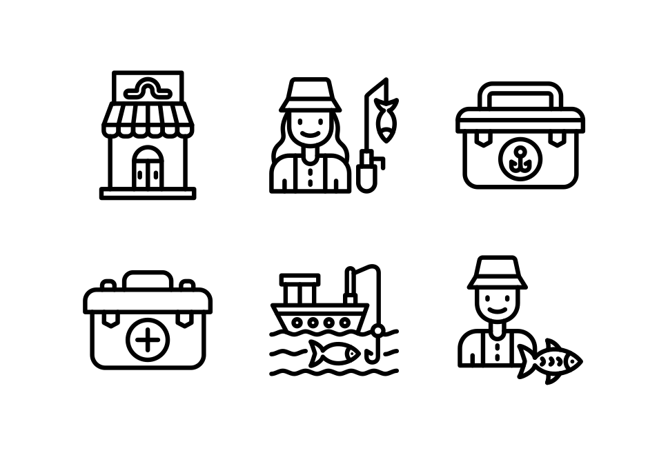 Fishing Large Set Preview