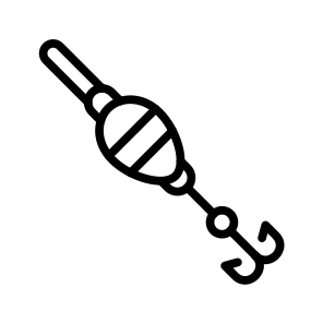 Bobber, Float, Fishing, Tackle, Buoy, Indicator icon