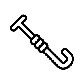 Dehooker, Tool, Release, Fishing, Unhook, Angling icon