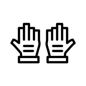 Fingerless Gloves, Handwear, Protection, Fishing, Angling, Comfort icon