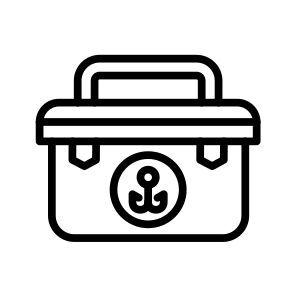 Fish Cooler, Storage, Cooling, Catch, Fishing, Container icon