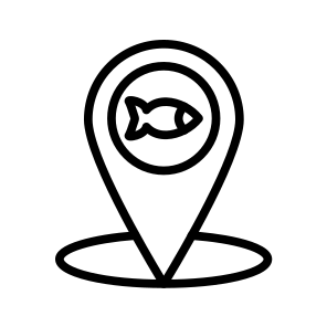 Fishing Destinations, Angling, Travel, Locations, Spots, Fishing icon