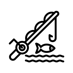 Fishing Holiday, Angling, Travel, Vacation, Relaxation, Fishing icon