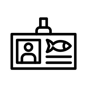 Fishing License, Permit, Angling, Authorization, Legal, Fishing icon