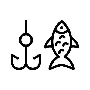 Fishing Lure, Bait, Artificial, Tackle, Angling, Attraction icon