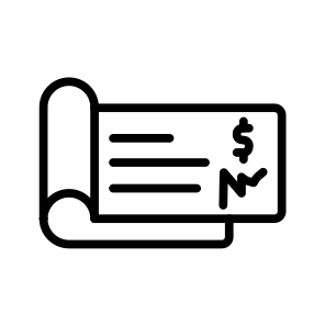 Cheque,banking,bank Cheque,payment,real Estate icon