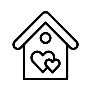 Dream House,house,home,heart,real Estate icon