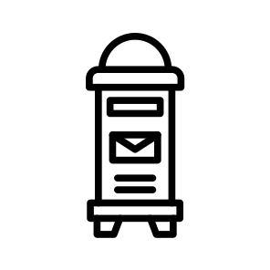 Mailbox,postbox,mail Box,letterbox,box icon