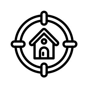 Target,house,home,real Estate,aim icon