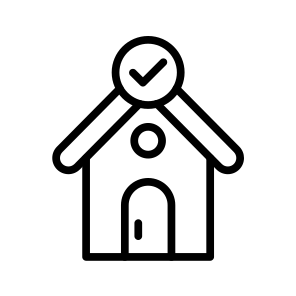 Verified House,house,home,real Estate,verified icon