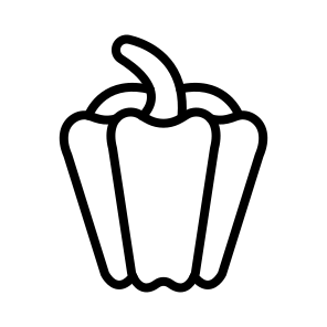 Capsicum,bell Pepper,diet,vegetarian,food icon
