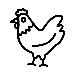 Chicken,hen,wild Life,animal,zoology icon