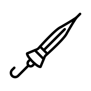 Closed Umbrella,raining Tool,umbrella,closed,protection icon