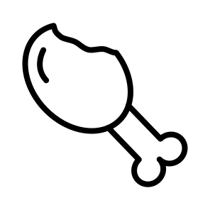Leg Piece,chicken Leg,chicken,meat,roast Chicken icon