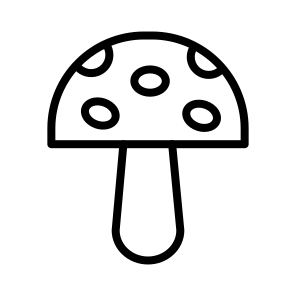 Mushroom,fungi,nature,food,thanksgiving icon