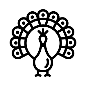 Peacock,animals,animal,wild Life,zoo icon