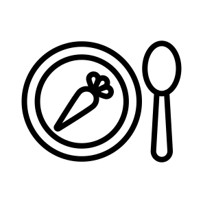Plate,dinner,meal,restaurant,dish icon