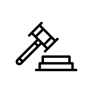 Auction,law,bid,judge,hammer icon