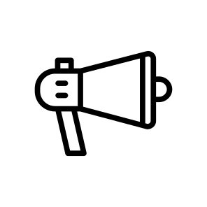 Marketing,content,marketing,social,mediamarketing,speaker,megaphone icon