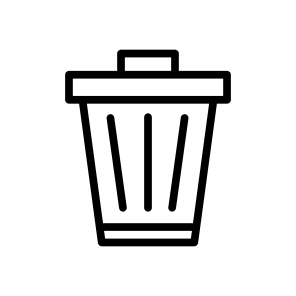 Waste,trash,bin,garbage,ecommerce,bin icon